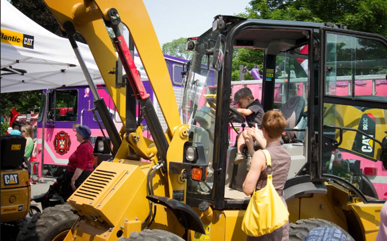 Great Lakes Science Center Ohio CAT for "Meet the Machines
